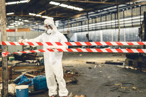 Professional Biohazard technician working in Hampton, NH